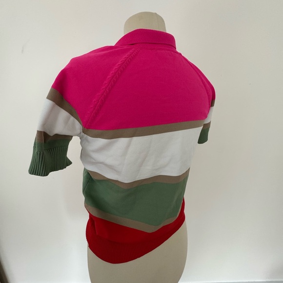 Colorful Striped Polo Shirt - Picture 3 of 5